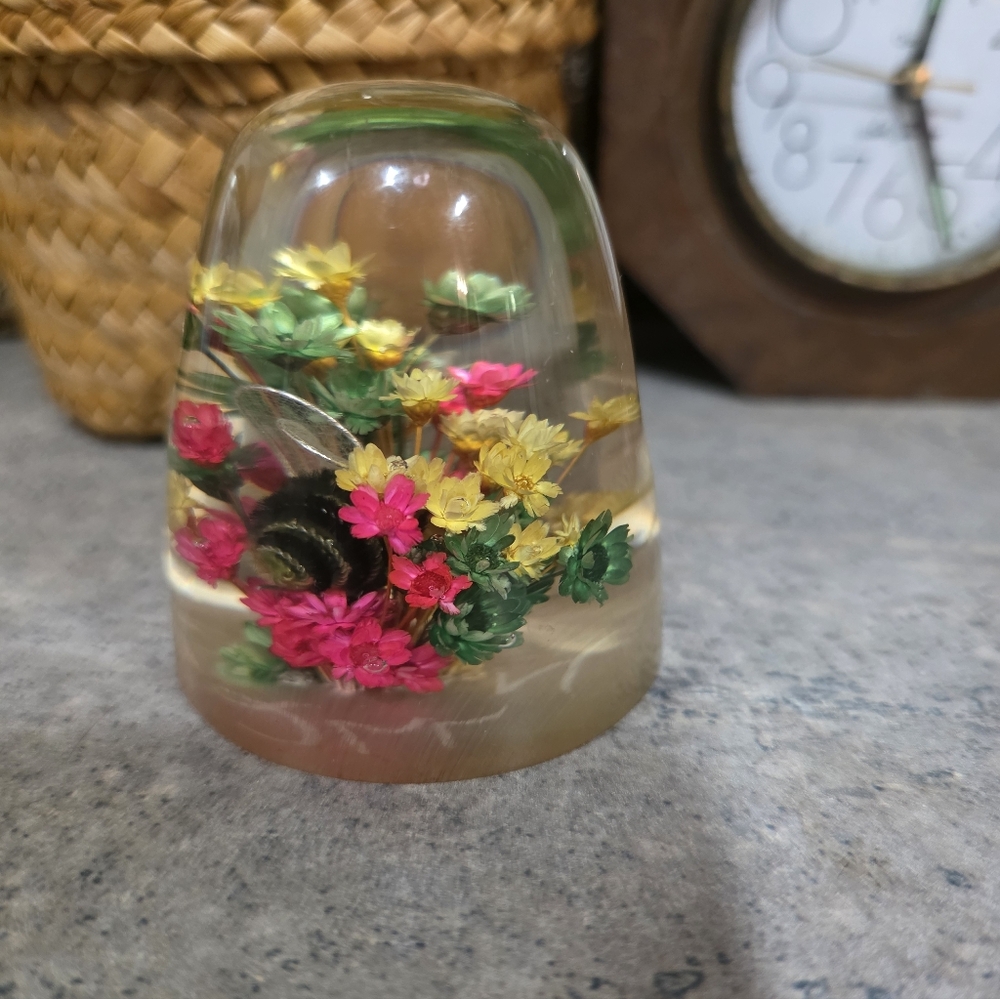 Lucite Paperweight